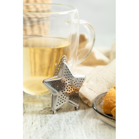 Infusore per tﾏ a tema natalizio, stella