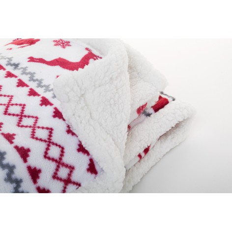 Coperta natalizia in RPET