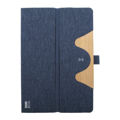 quaderno in RPET con caricatore wireless