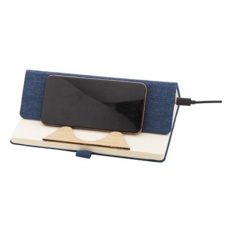 quaderno in RPET con caricatore wireless