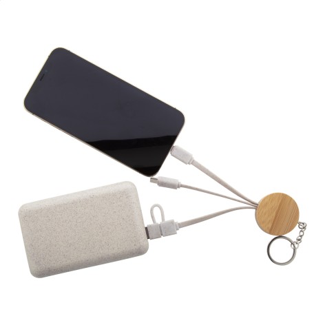 portachiavi con cavi di ricarica USB