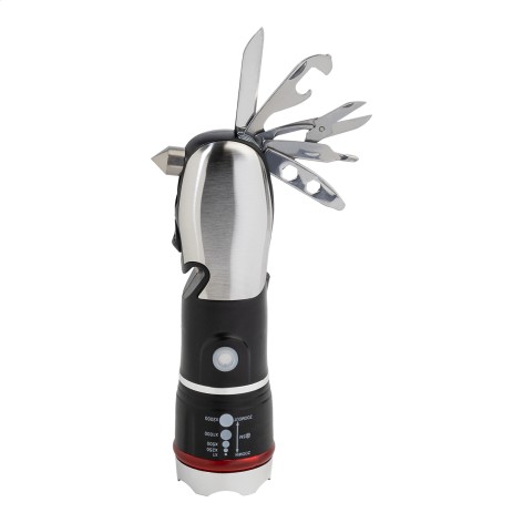 Mini torcia con multi utensili