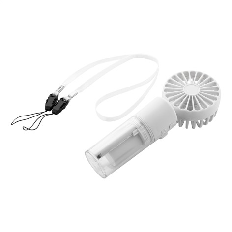 Ventilatore ricaricabile con nebulizzatore