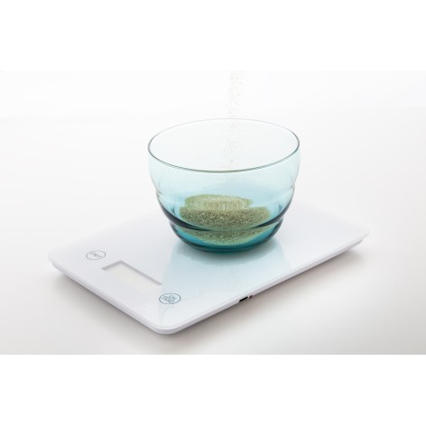 bilancia da cucina con batteria ricaricabile