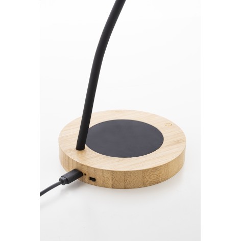 Lampada da tavolo con scalda tazza