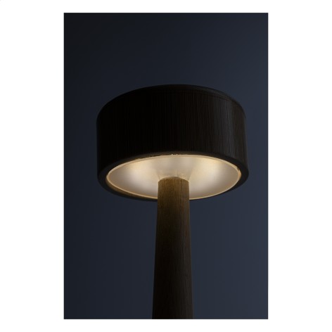 Lampada da tavolo in bamboo