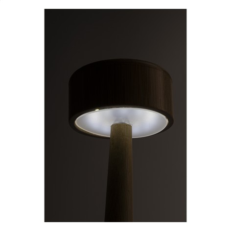 Lampada da tavolo in bamboo