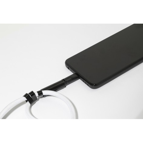 Cavo da 60 W con braccialetto portacellulare in RPET