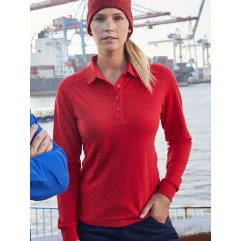 Ladiesâ Workwear-Longsleeve Polo
