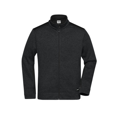 Men's Knitted Workwear Fleece Jacket - Strong