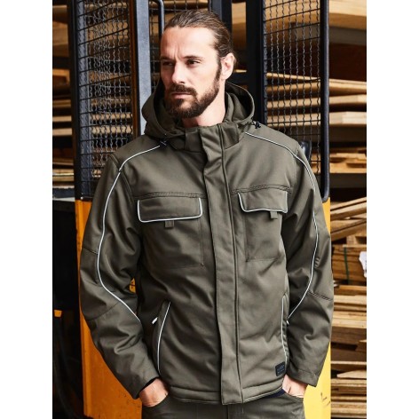 Workwear Softshell Padded Jacket - Solid