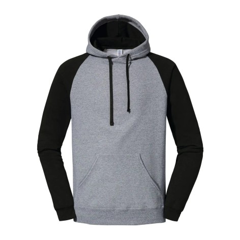 NuBlend Colour Block Raglan Hooded Sweatshirt