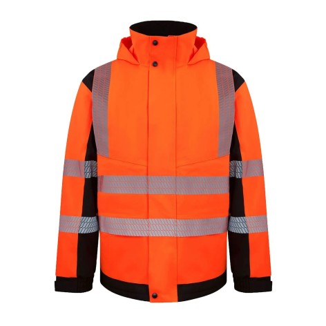 Hi-Vis Softshell Rain Jacket Printable Copenhagen