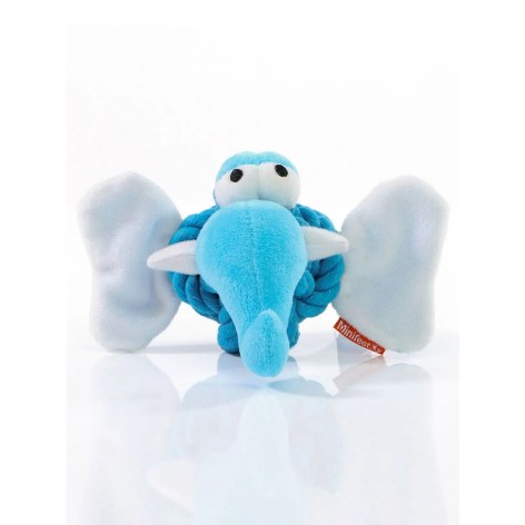 Dog toy knotted animal elephant
