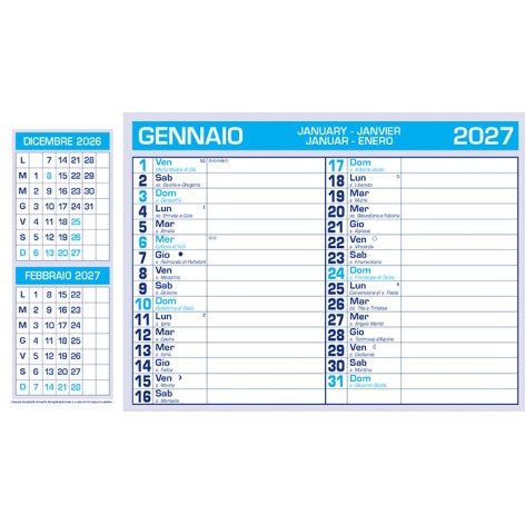 CALENDAR PAD EDGE